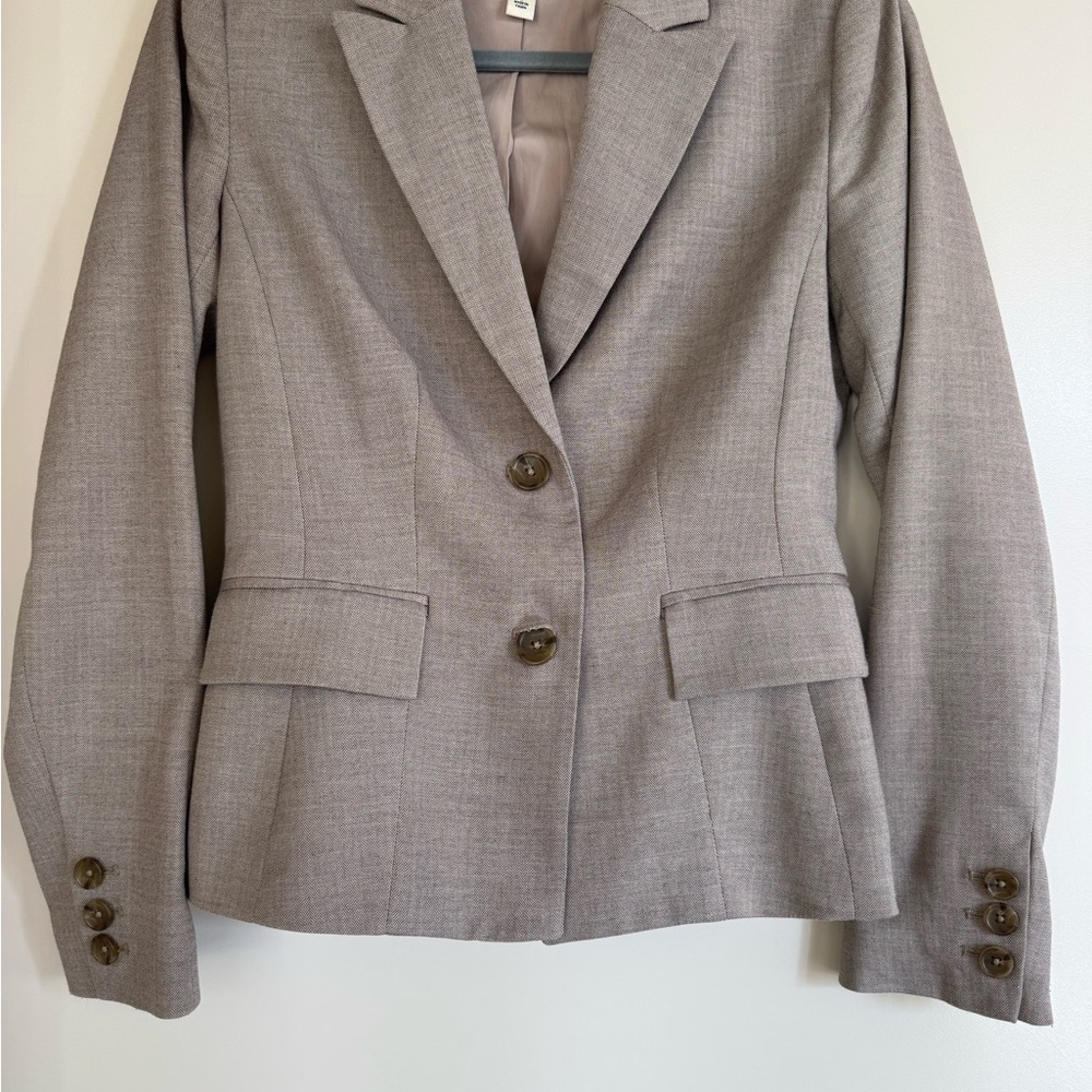 Banana Republic Fitted Tan Blazer